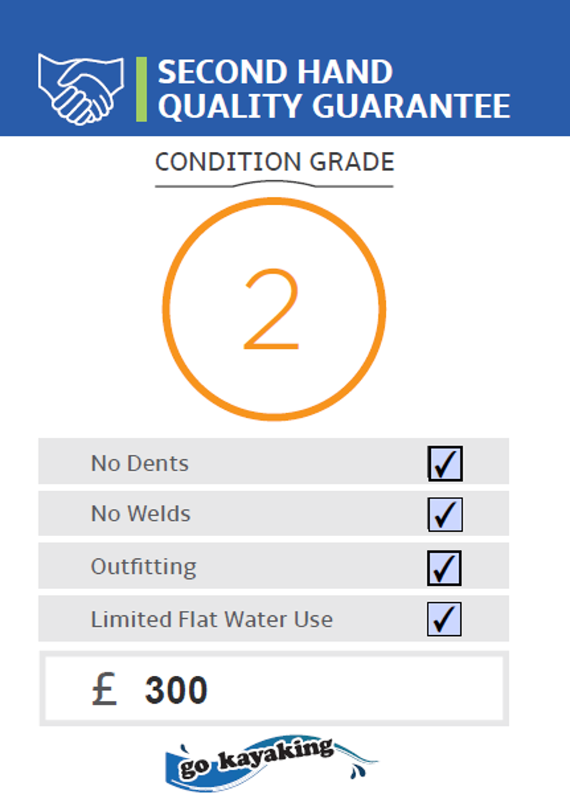 Ex Demo Pyranha Varun Medium Kayak with C30 in Blue/Grey Colours-1