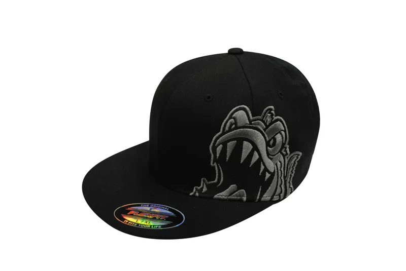 Pyranha Grey Angry Fish Cap