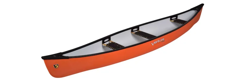 2022 Venture Ranger 162 Adventure Touring Family Canoe - Red-1