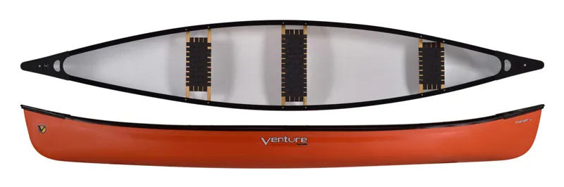 2022 Venture Ranger 162 Adventure Touring Family Canoe - Red