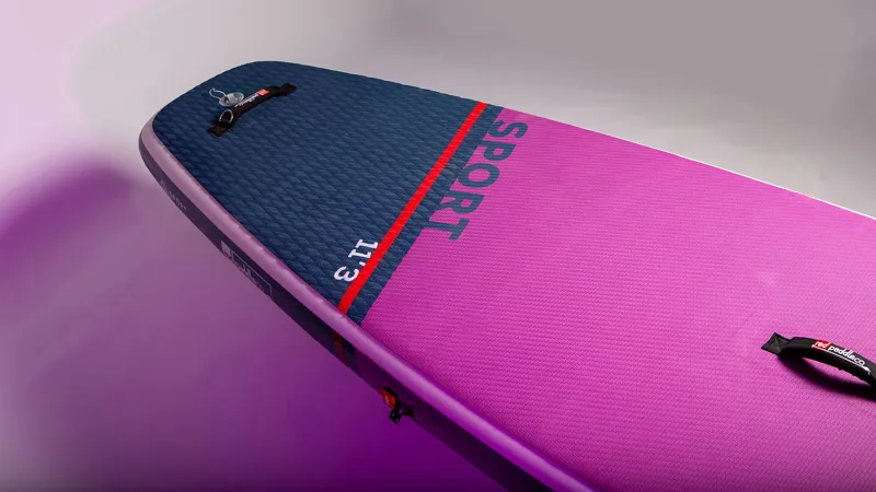 2021 Red Paddle Co Sport 11 3 Purple SUP Package with C100 Paddle-3