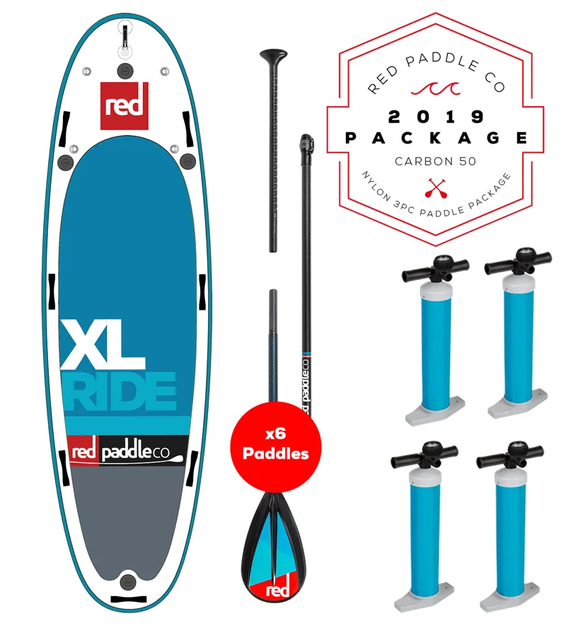 2019 Red Paddle Co Ride XL Multiperson SUP - Package Deal