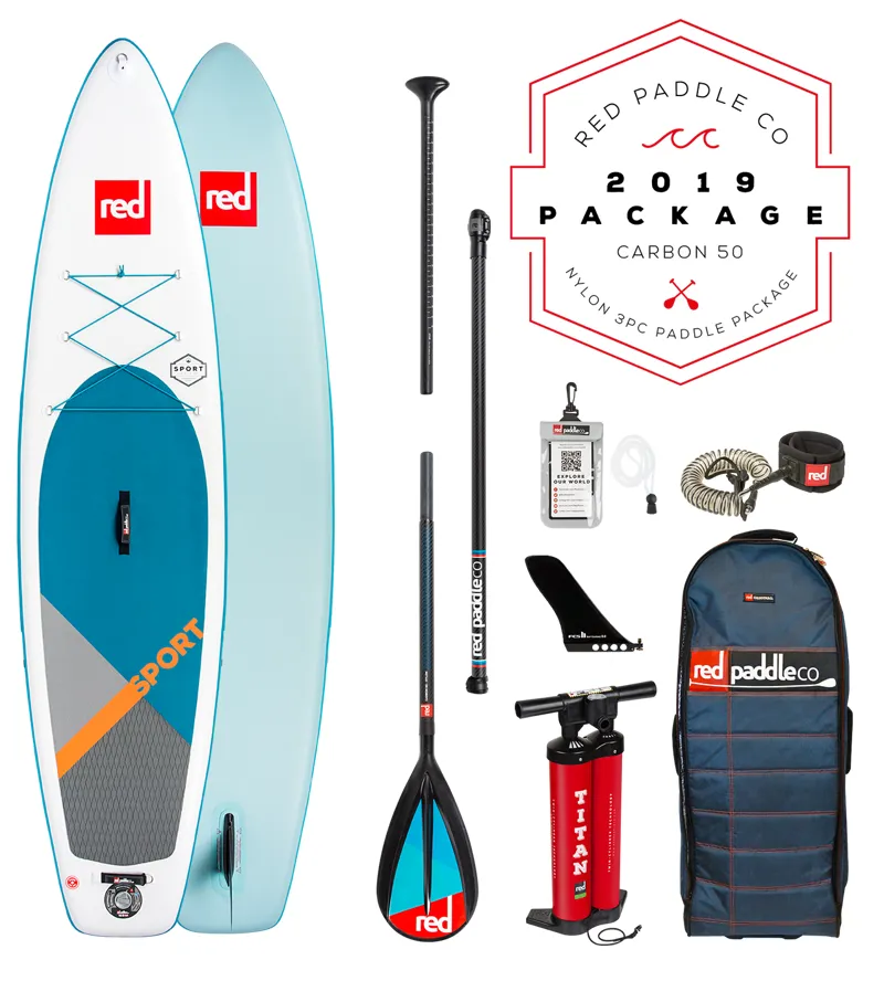 2019 Red Paddle Co Sport 11 0 x 30 SUP Board - Package Deal