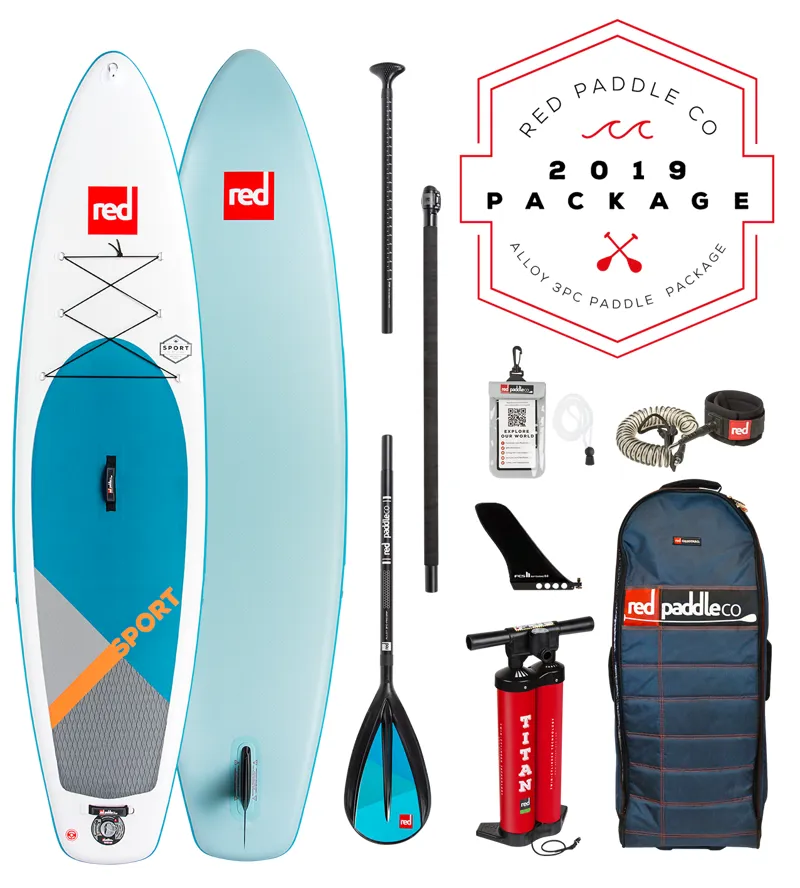 2019 Red Paddle Co 11 3 x 32 Sport SUP Board - Package Deal