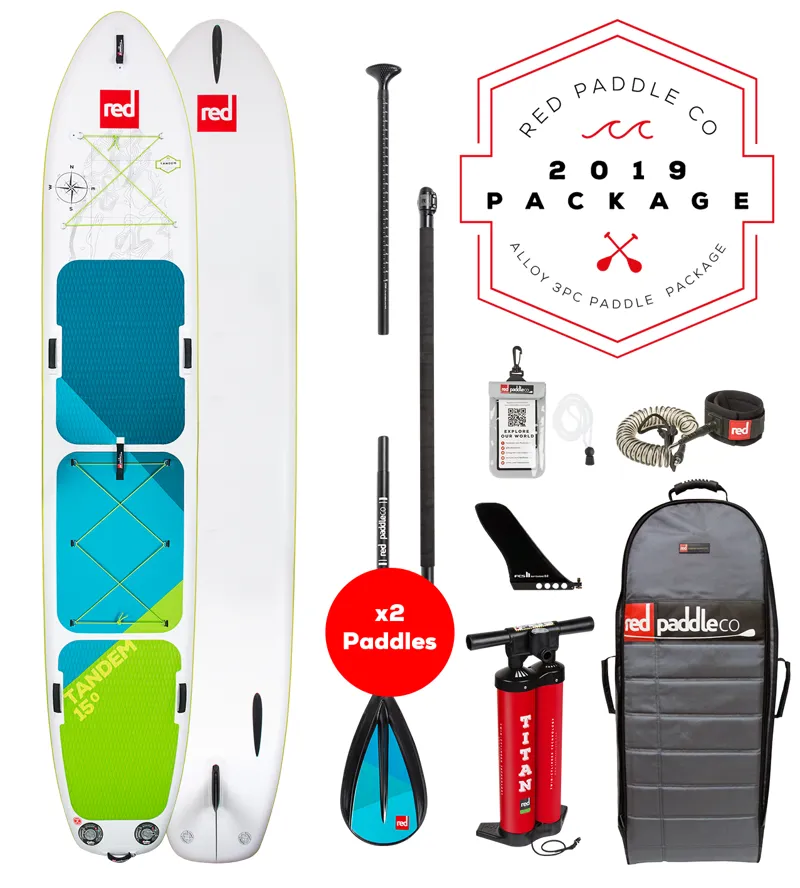 2019 Red Paddle Co Voyager Tandem SUP - Package Deal