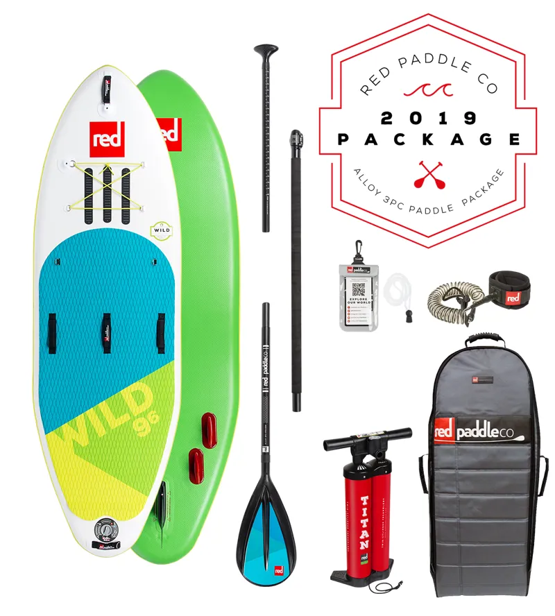 2019 Red Paddle Co Wild 9 6 River SUP - Package Deal