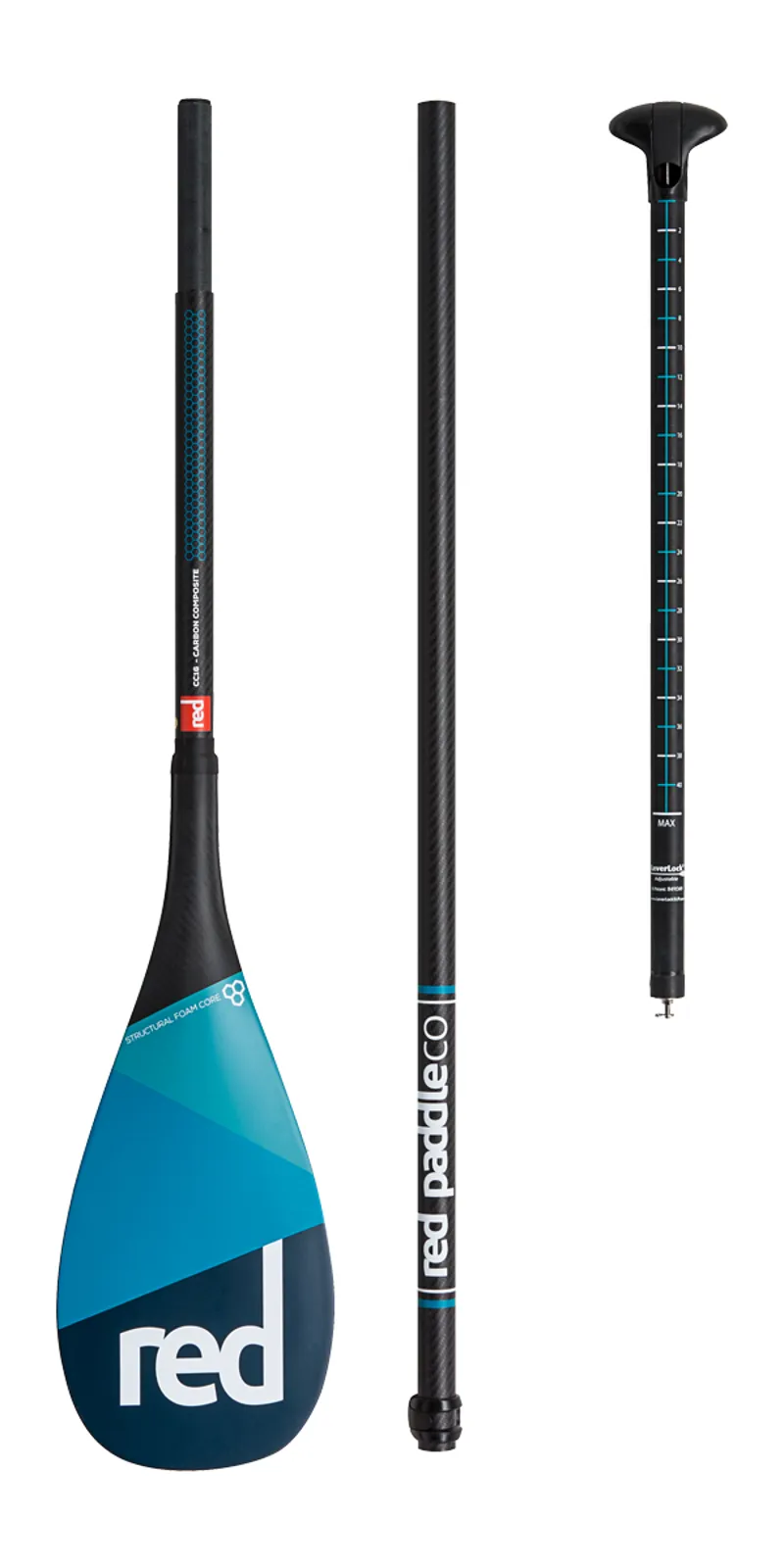 2018 Red Paddle Co. Carbon 3pc Vario Paddle