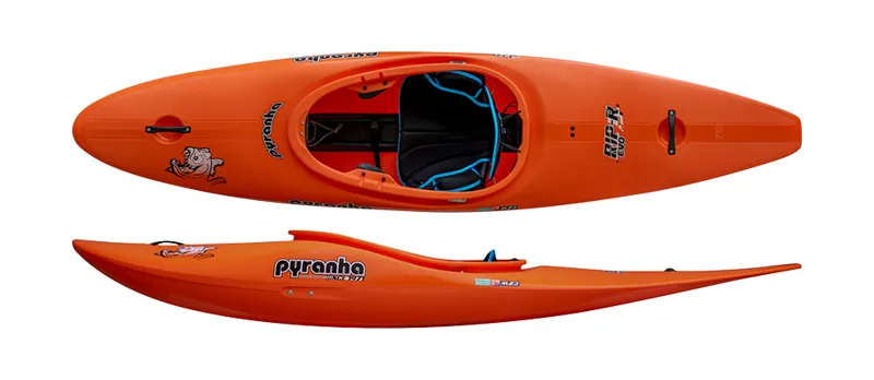 2023 Pyranha Kayaks Rip-R Evo 75 Extreme Slalom Kayak Smoking Gecko