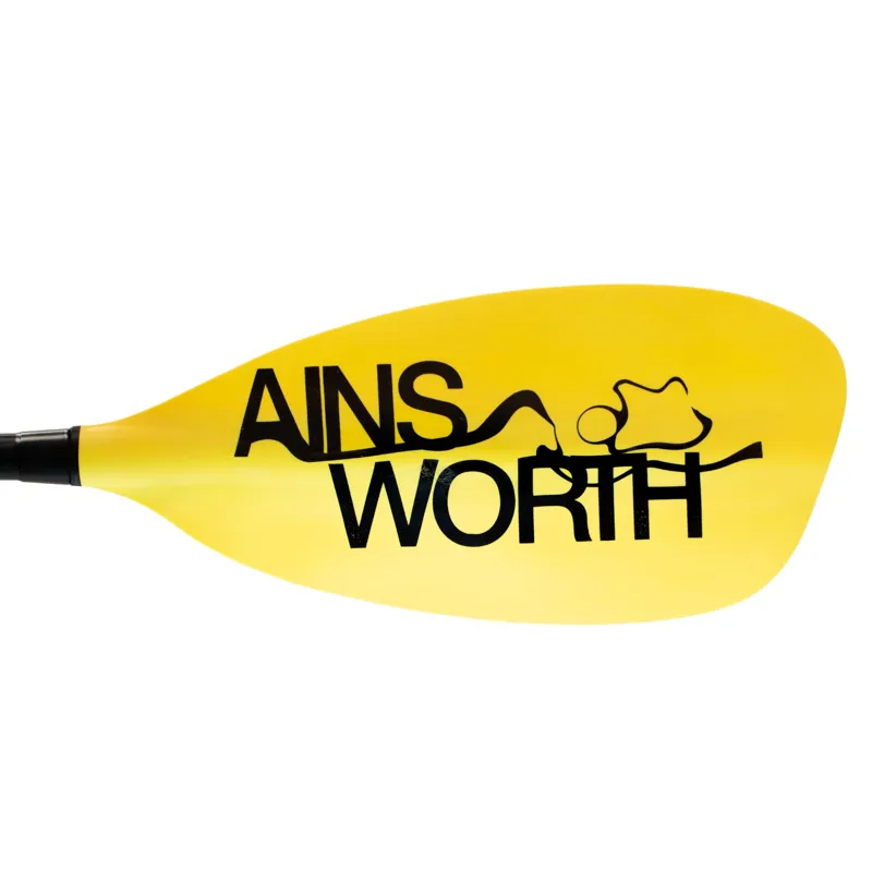 2021 Ainsworth ABS River General Purpose Kayak Paddle Yellow
