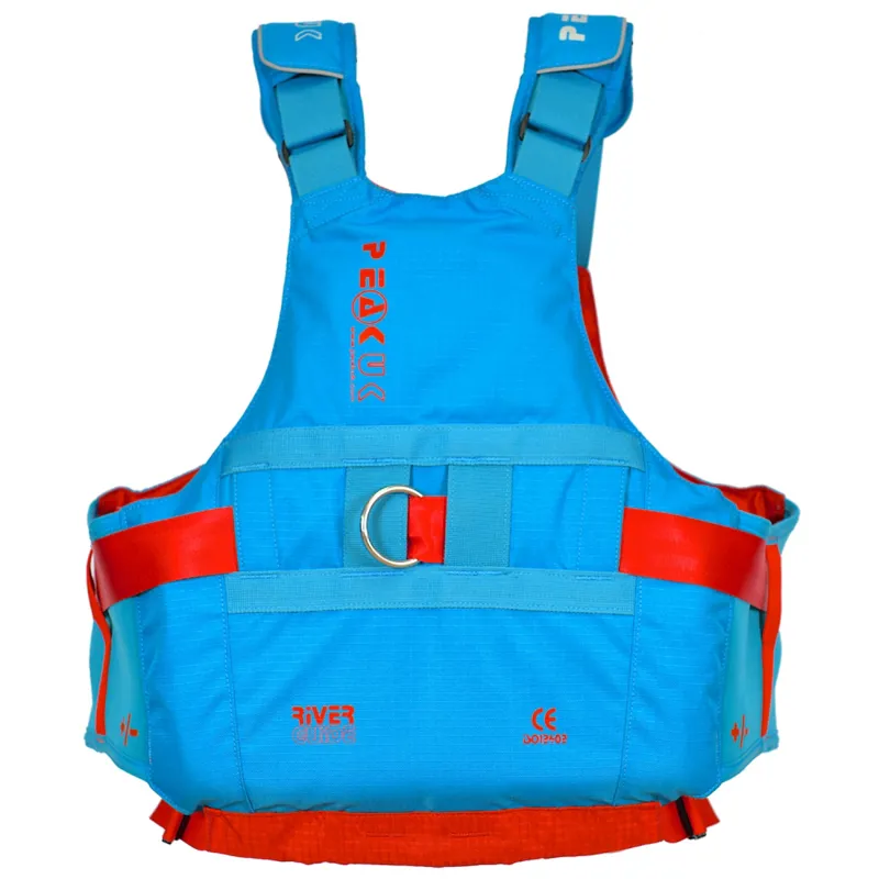 2021 Peak UK River Guide White Water Buoyancy Aids in Blue or Red-1