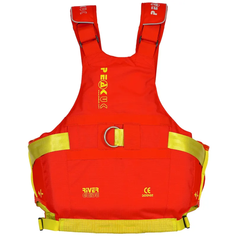 2021 Peak UK River Guide White Water Buoyancy Aids in Blue or Red-3