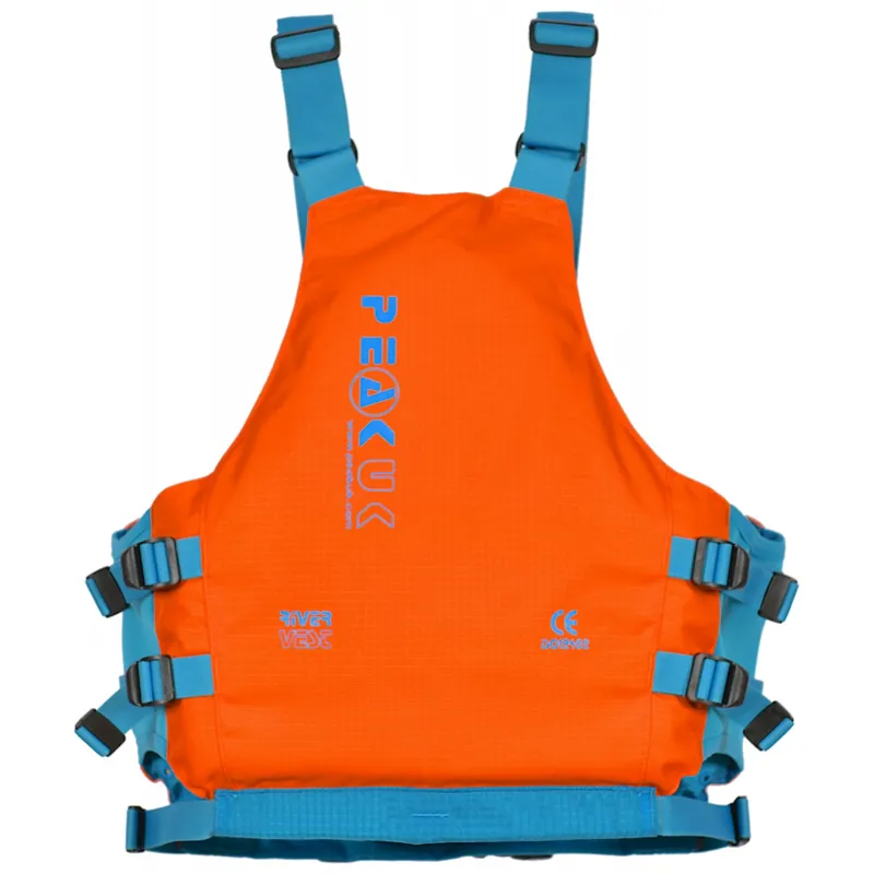 2021 Peak UK River Vest Buoyancy Aid in Black or Orange-3