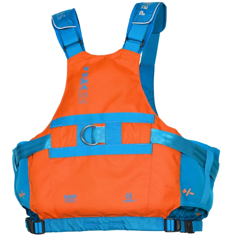 2021 Peak UK River Wrap Buoyancy Aid Mens and Womens sizes in Orange-1