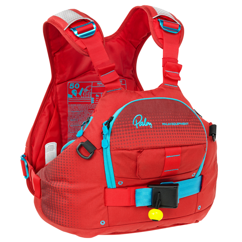 2021 Palm Equipment Nevis Whitewater Buoyancy Aid in Green Red or Blue-1
