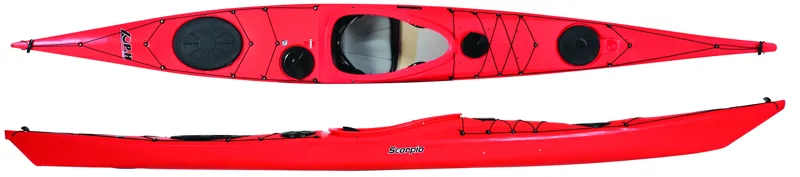 P and H Scorpio - MK1 Sea Kayak with Skeg