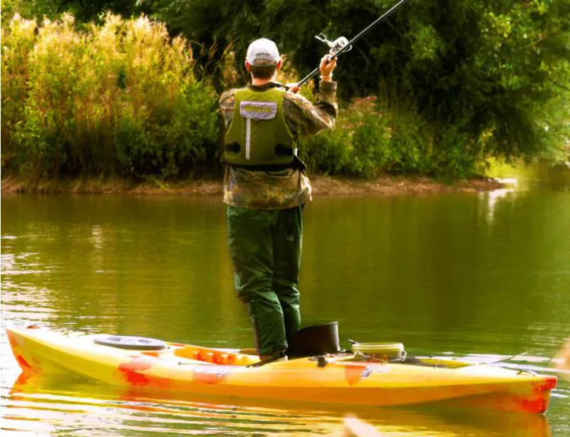 2021 Tootega Sector 110 Huntsman Recreational Fishing Sit on Top Kayak-5