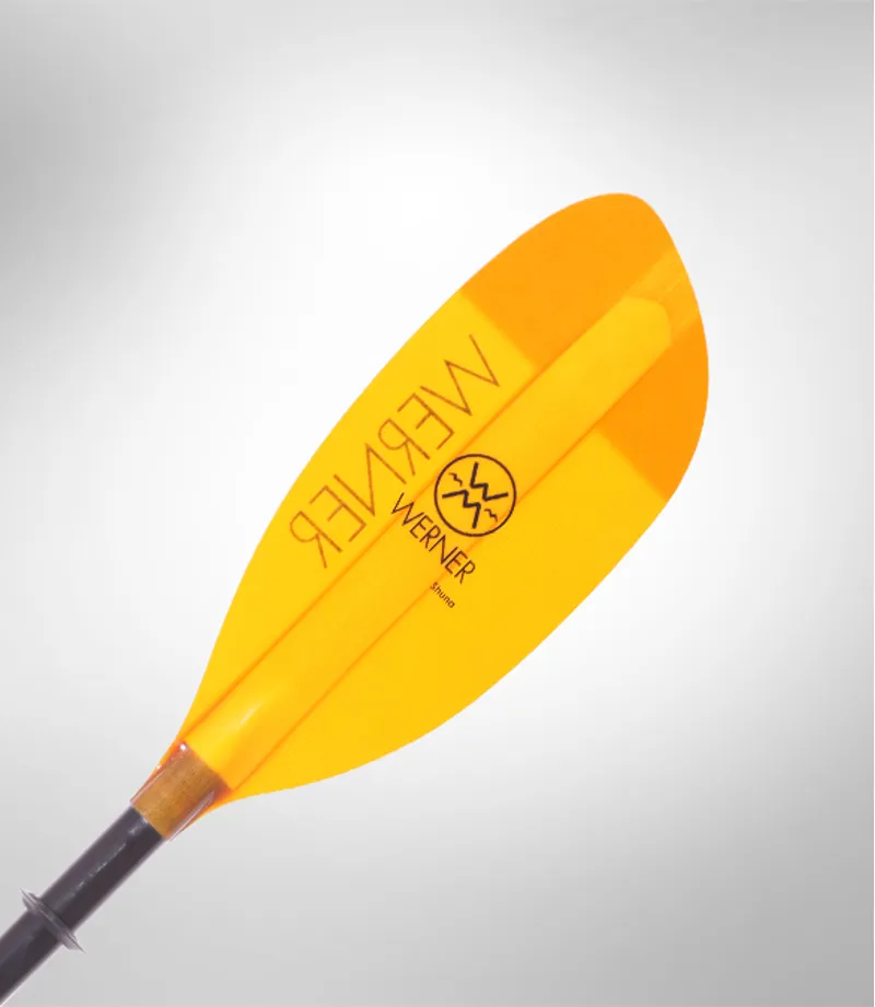 2019 Werner Shuna Glass Blade Carbon Straight Shaft Sea Paddle-3