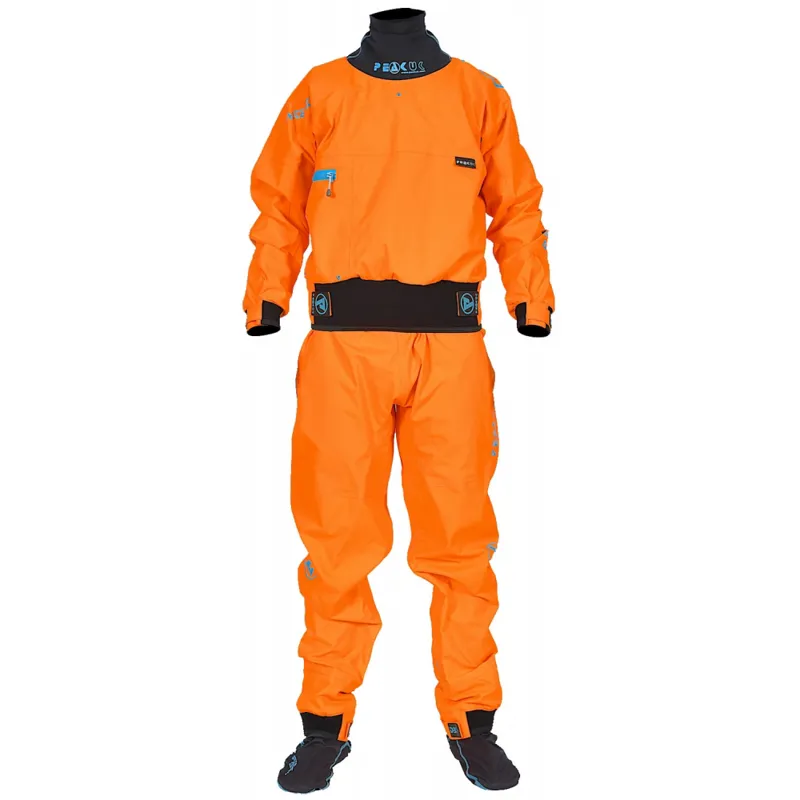 2021 Peak UK Whitewater One Piece Immersion Suit in Orange