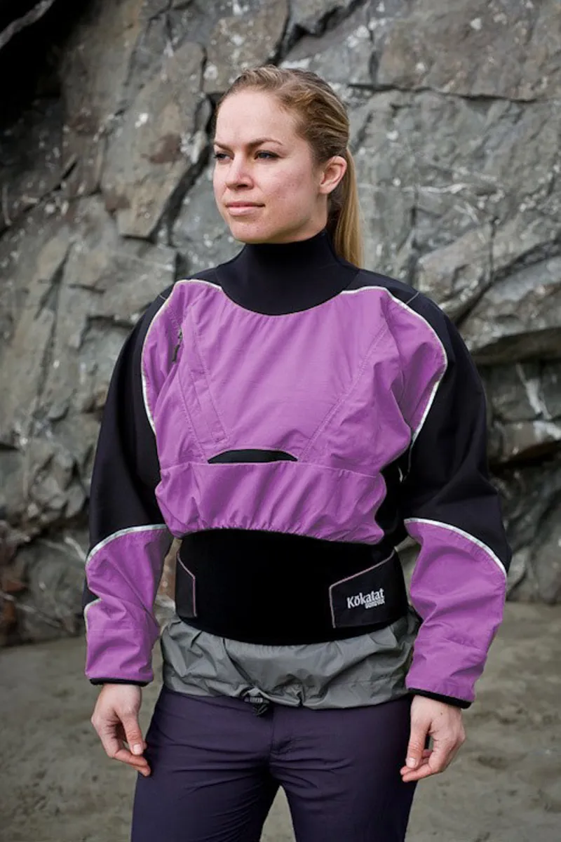 Kokatat Rogue GoreTex Dry Top in Violet - Womens-1