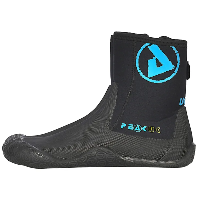 2021 Peak UK 4mm Neoprene Zip Hi Ankle Wet Boots
