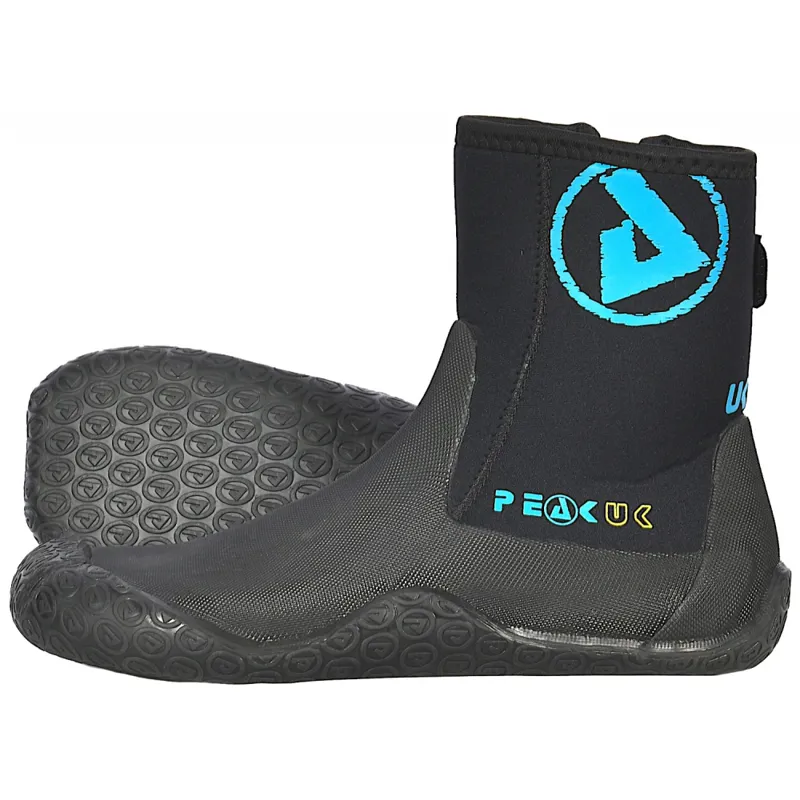 2021 Peak UK 4mm Neoprene Zip Hi Ankle Wet Boots-2
