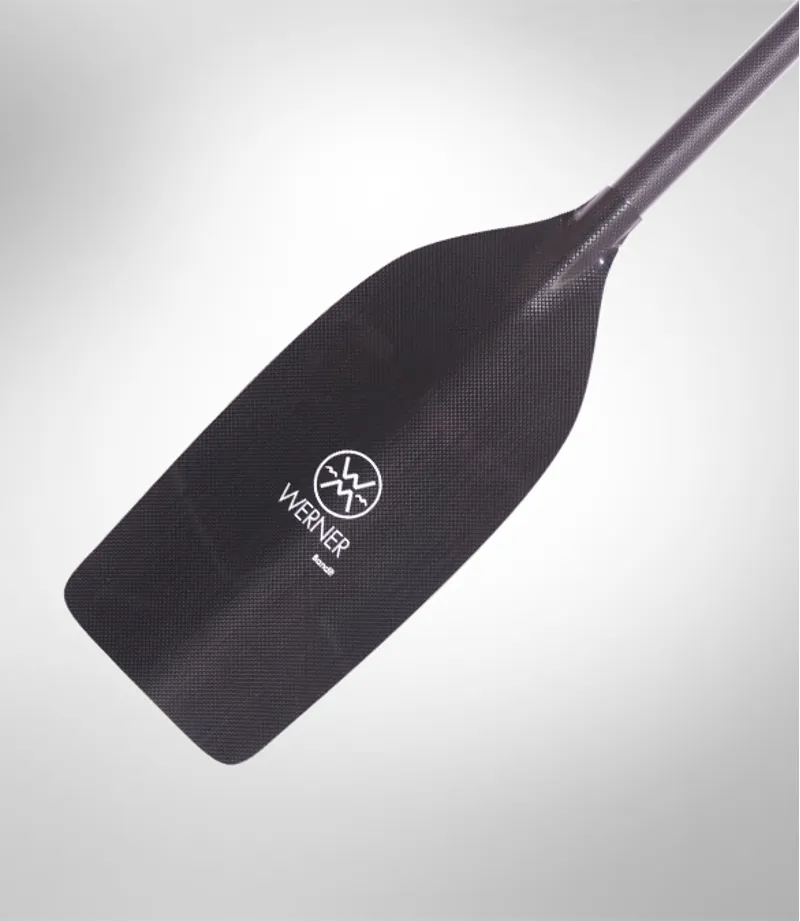 Werner Bandit White Water Canoe Paddle Carbon Black