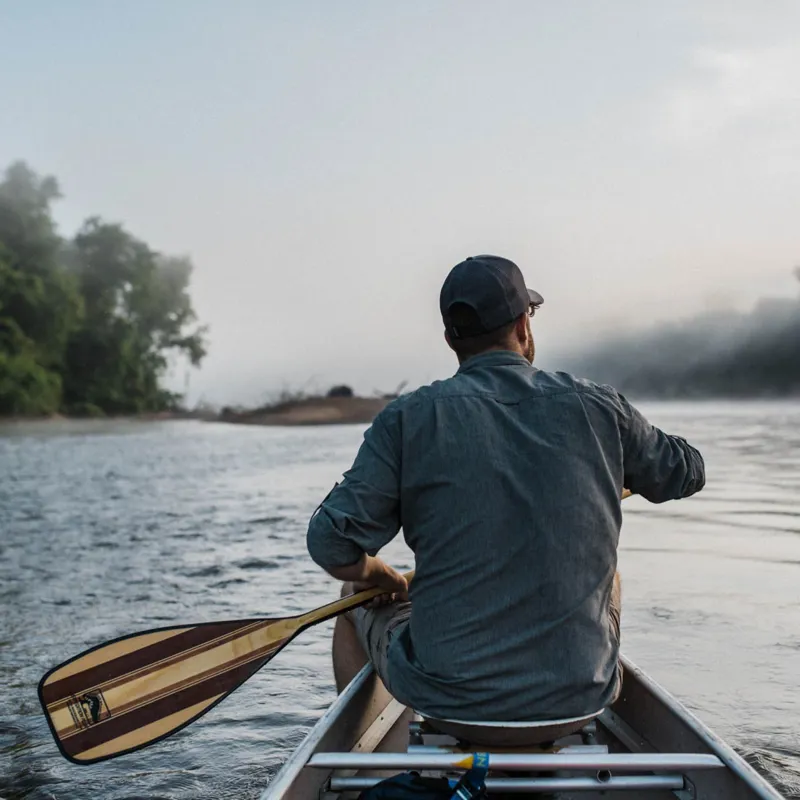 Bending Branches Expedition Plus Wooden Canoe Paddle-5