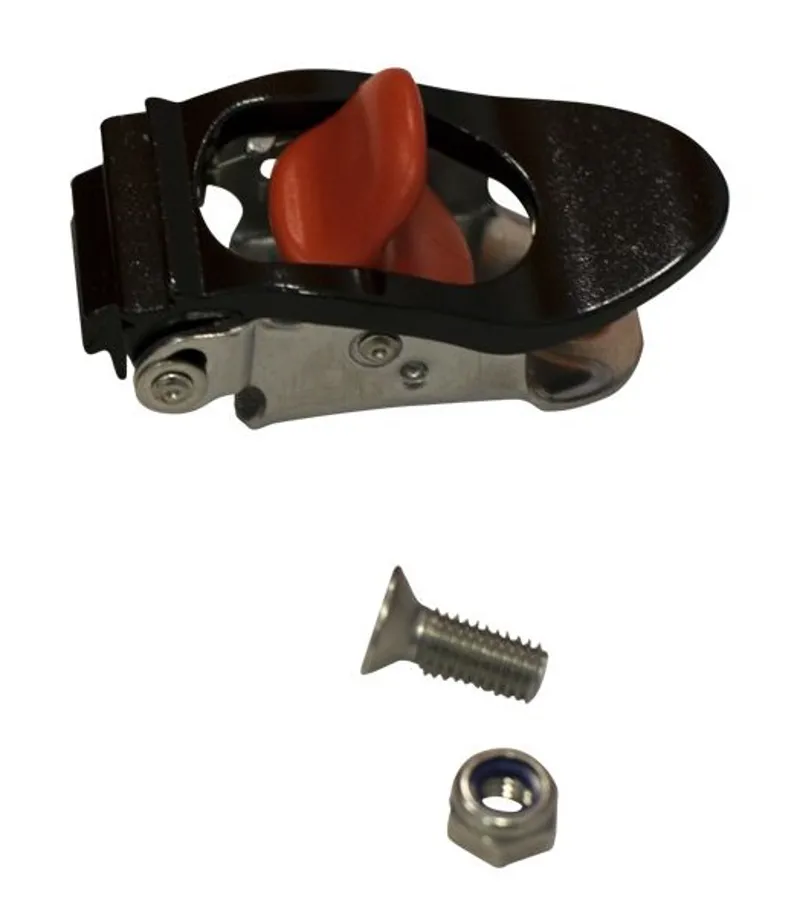 Stainless Ratchet Buckle with Fittings - Single
