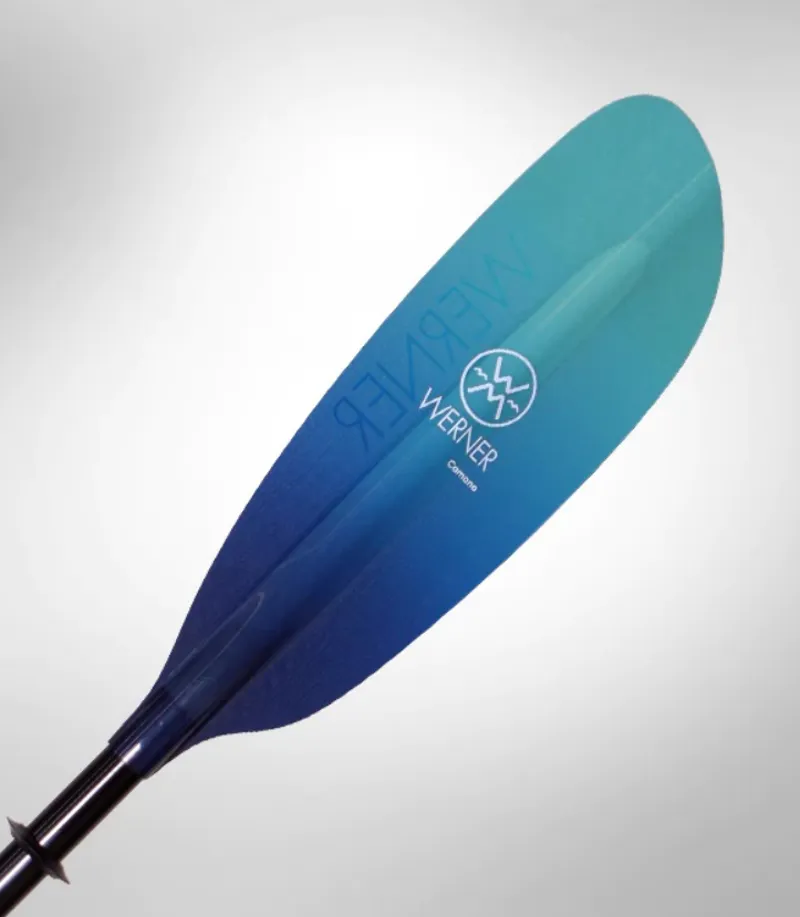 Werner Camano Straight Glass Low Angle Touring Paddle-1