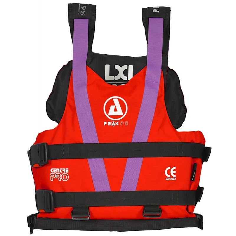 2025 Peak PS Heavy Duty Reinforced Centre Pro Collar Buoyancy Aid Red