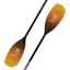 2025 VE Paddles Glass Creeker Whitewater Paddle with Glass Shaft in Sunrise