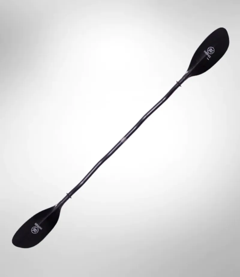 Werner Cyprus Bent Carbon Foam Core High Angle Touring Paddle-1