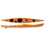2024 P and H Delphin 155 Ocean Play Sea Kayak Fuego Orange