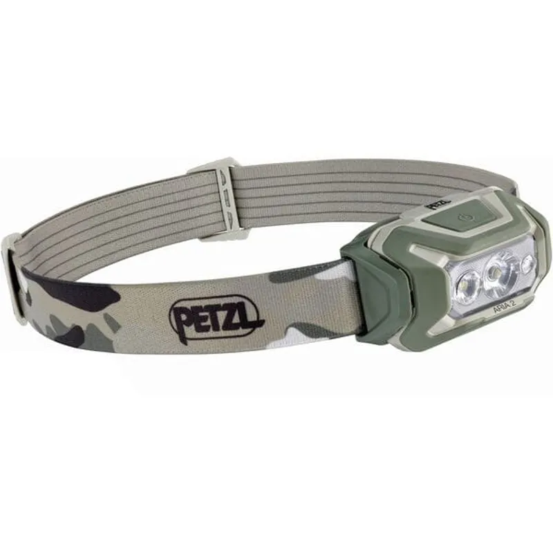 Petzl Aria 2 Headlamp in Camo