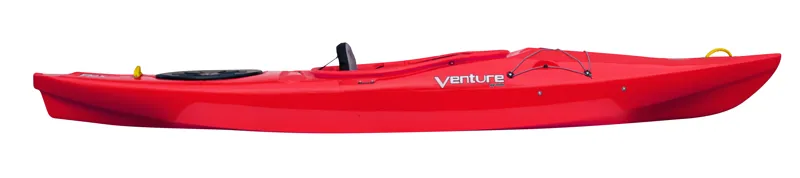 2025 Venture Kayaks Flex 11 Stable Touring Kayak with Skeg in Scarlet