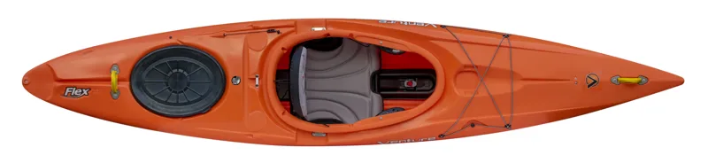 2023 Venture Kayaks Flex 11 Super Stable Touring Kayak with Skeg Orange-1