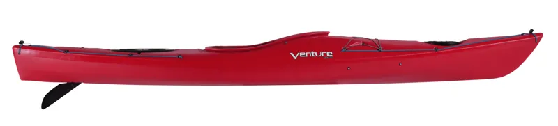 2025 Venture Islay 12 Recreational Touring Kayak with Skeg Scarlet