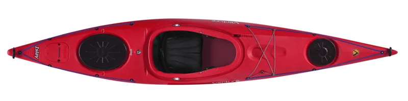 2025 Venture Islay 12 Recreational Touring Kayak with Skeg Scarlet-1
