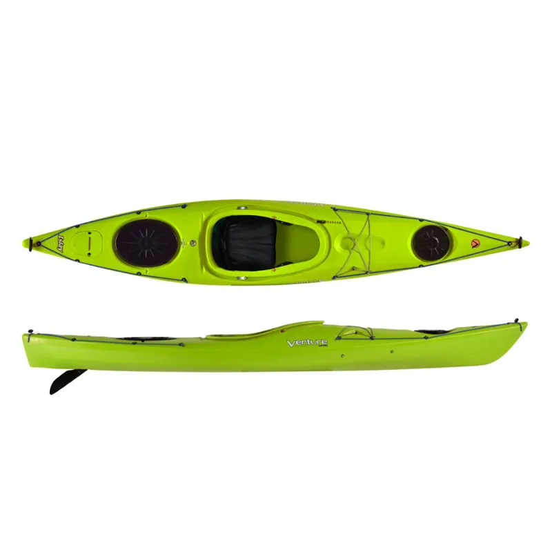 2024 Venture Islay 12 Recreational Touring Kayak with Skeg Lizard Green