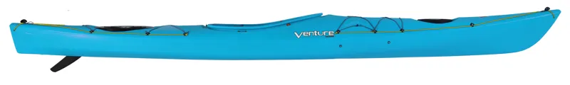 2025 Venture Kayaks Islay 14 Touring Kayak with Skeg Tahoe Blue-1