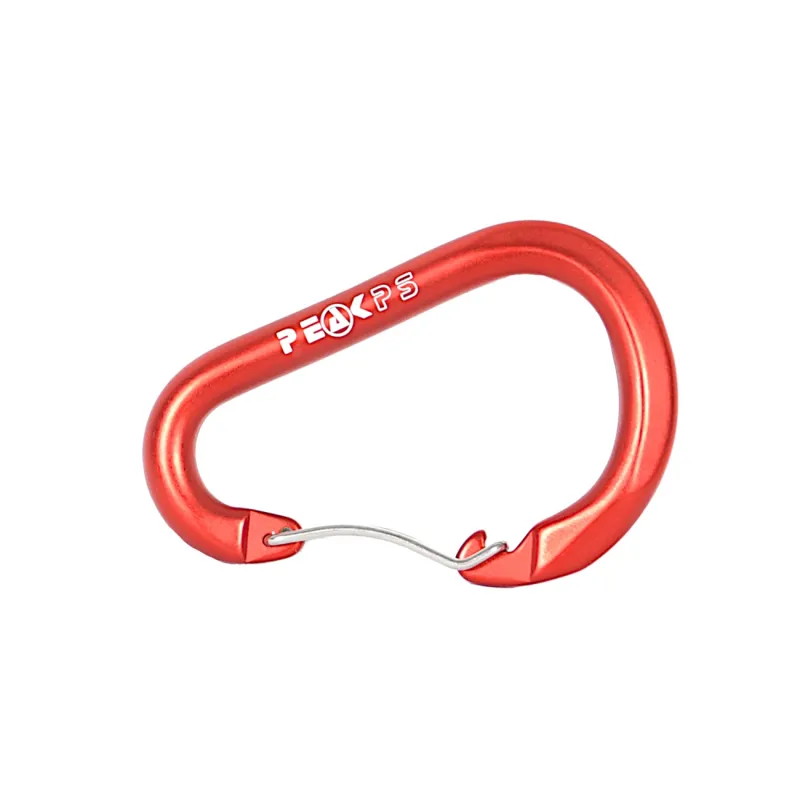Peak PS Wire Gate Wide Opening Karabiner Red