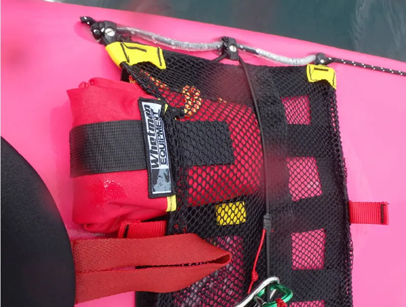 Whetman Equipment Kit Katcher Large Mesh Pouch for Sea Kayaks-2