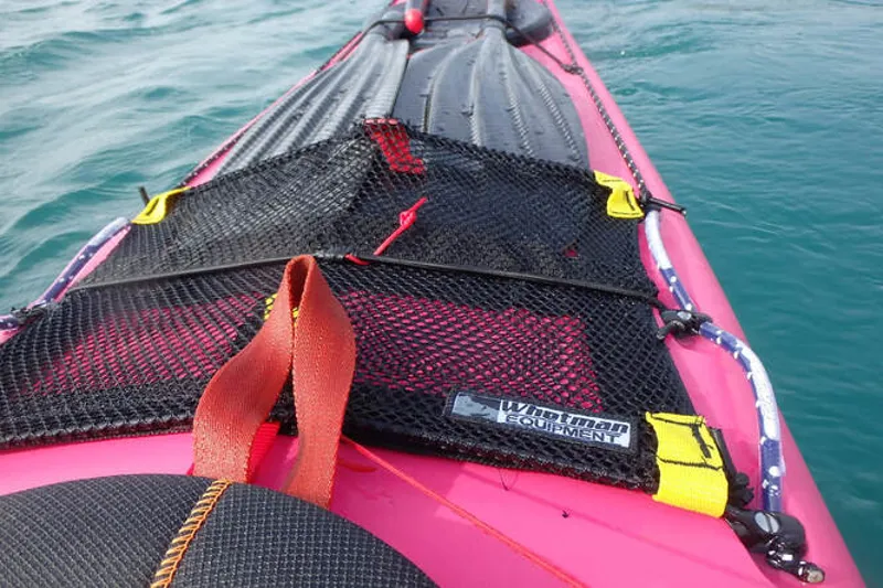 Whetman Equipment Kit Katcher Large Mesh Pouch for Sea Kayaks-3