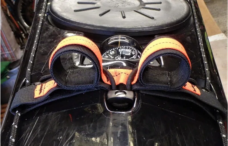 Whetman Equipment Sea Kayak Paddle Cuffs to Secure Spare Paddles-1