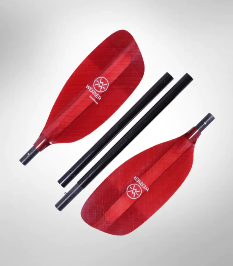 Werner Powerhouse Straight Shaft Glass Blades 4 Piece Paddle