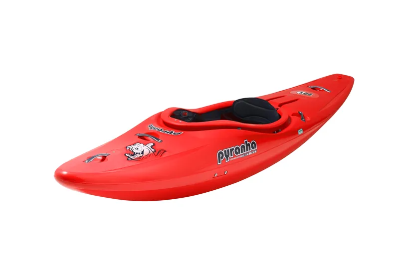 2025 Pyranha Kayaks R.One Connect Half Slice Whitewater Kayak in Red-2