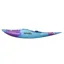 2025 Pyranha Kayaks Ripper 2 Down River Half Slice Cotinga Blue Elite