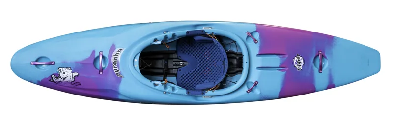 2025 Pyranha Kayaks Ripper 2 Down River Half Slice Cotinga Blue Elite-1