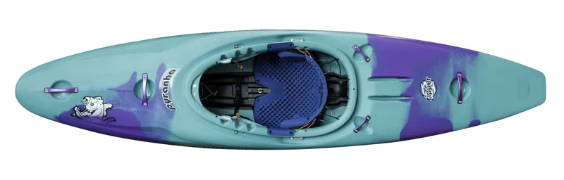 2026 Pyranha Kayaks Ripper 2 Down River Half Slice Purple Mint Elite-1