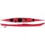 2025 P and H Scorpio Expedition Sea Kayak with Skeg in Scarlet